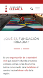 Mobile Screenshot of fundacionirradia.org